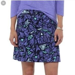 Patagonia Blue and Purple Morning Glory Skirt